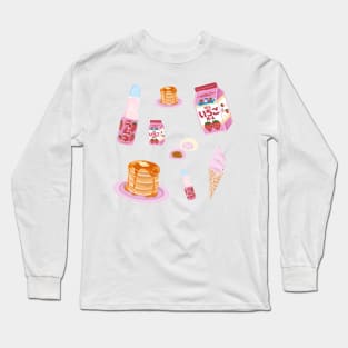 Japanese Sweets Long Sleeve T-Shirt